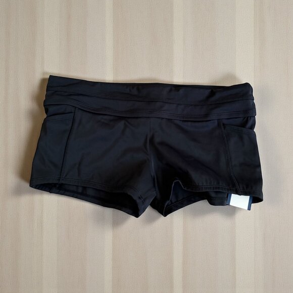 JAG Women's Black Swim Bottoms Shorts Size Medium NEW NWT - Picture 1 of 6